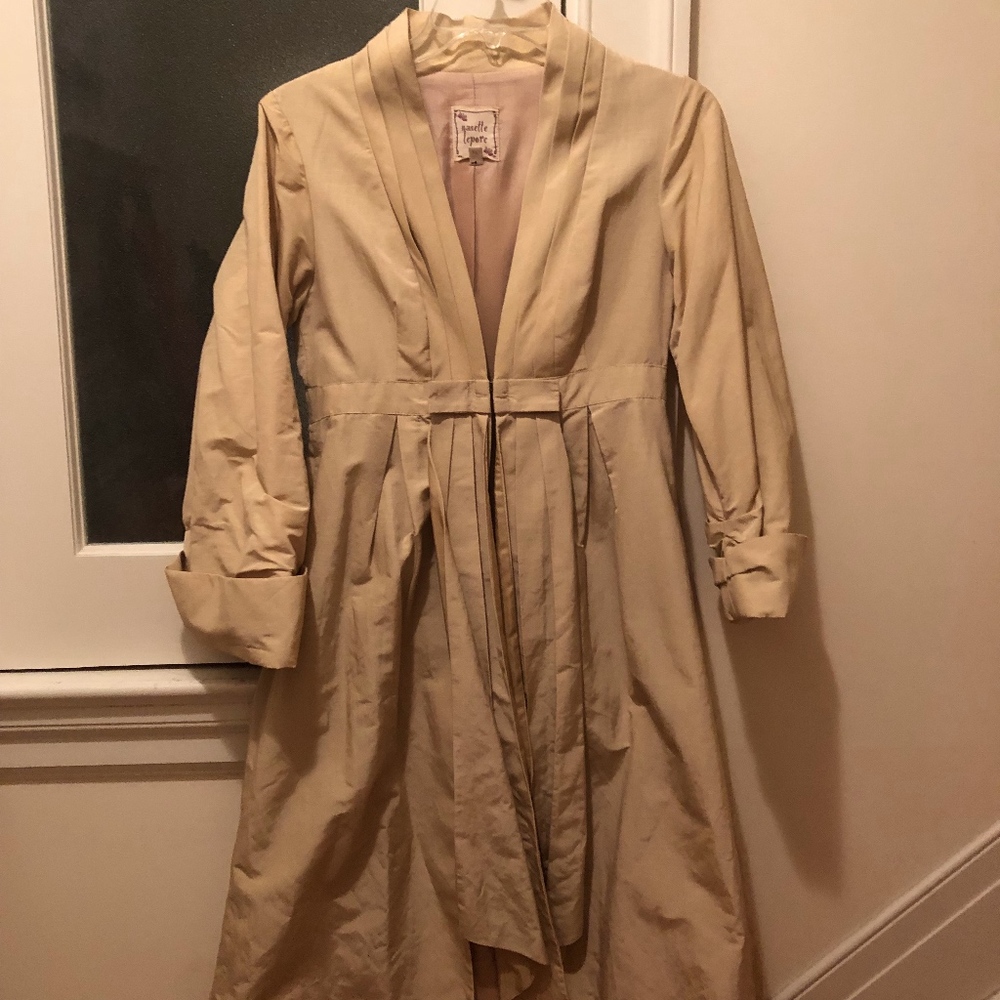 Nanette Lepore 3/4 Sleeve Raincoat